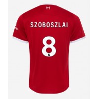 Liverpool Szoboszlai Dominik #8 Domáci futbalový dres 2023-24 Krátky Rukáv
